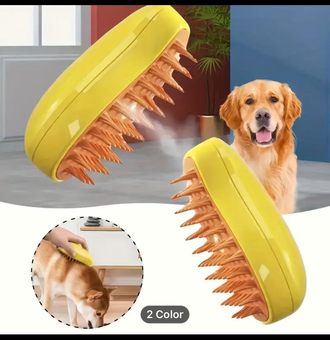 Cepillo A Vapor PetBrush