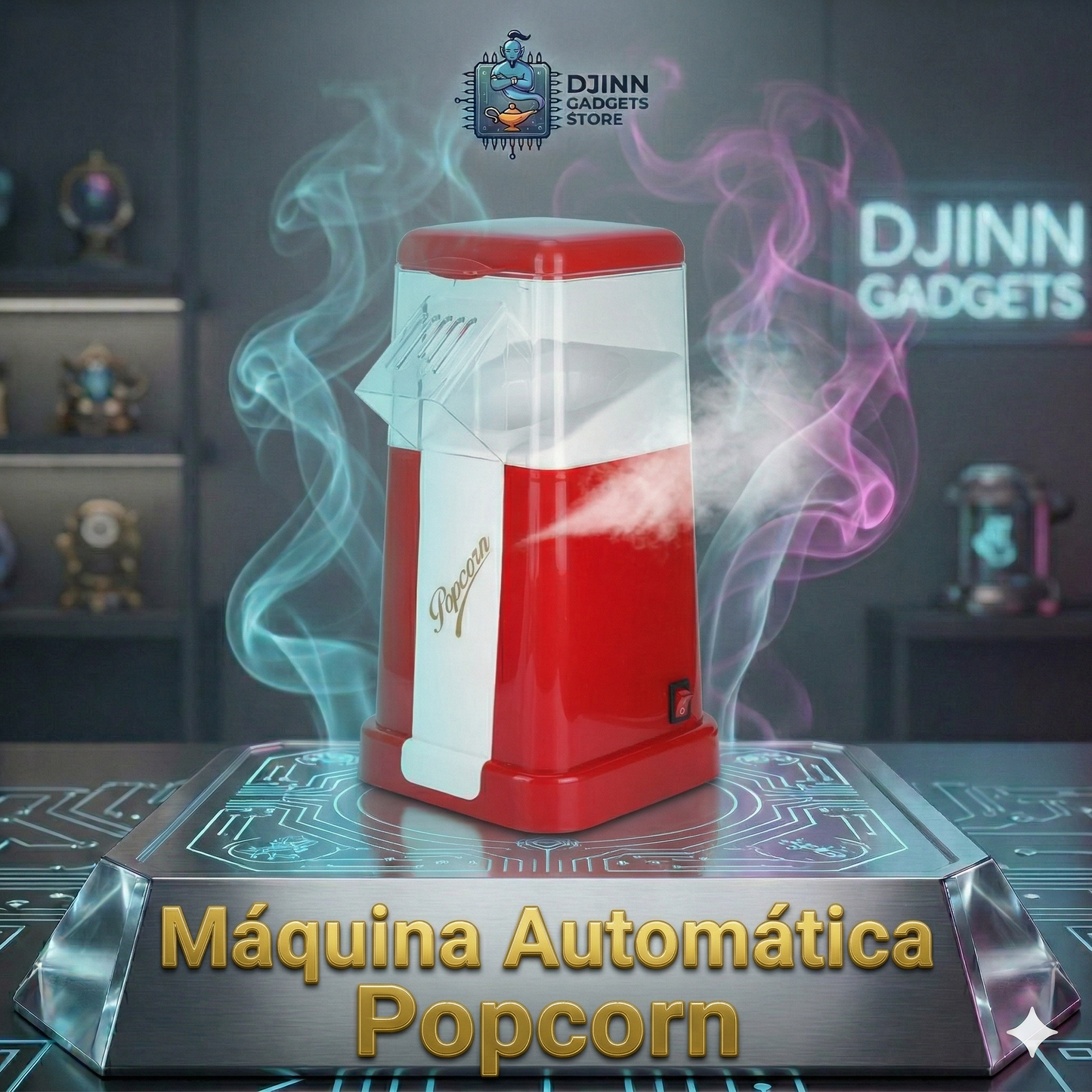 Máquina Automática Popcorn
