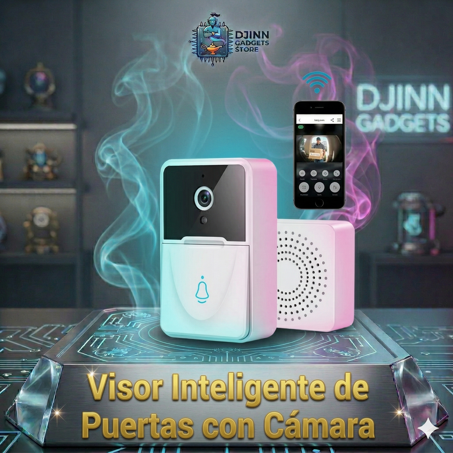 Visor Inteligente de Puertas con Cámara