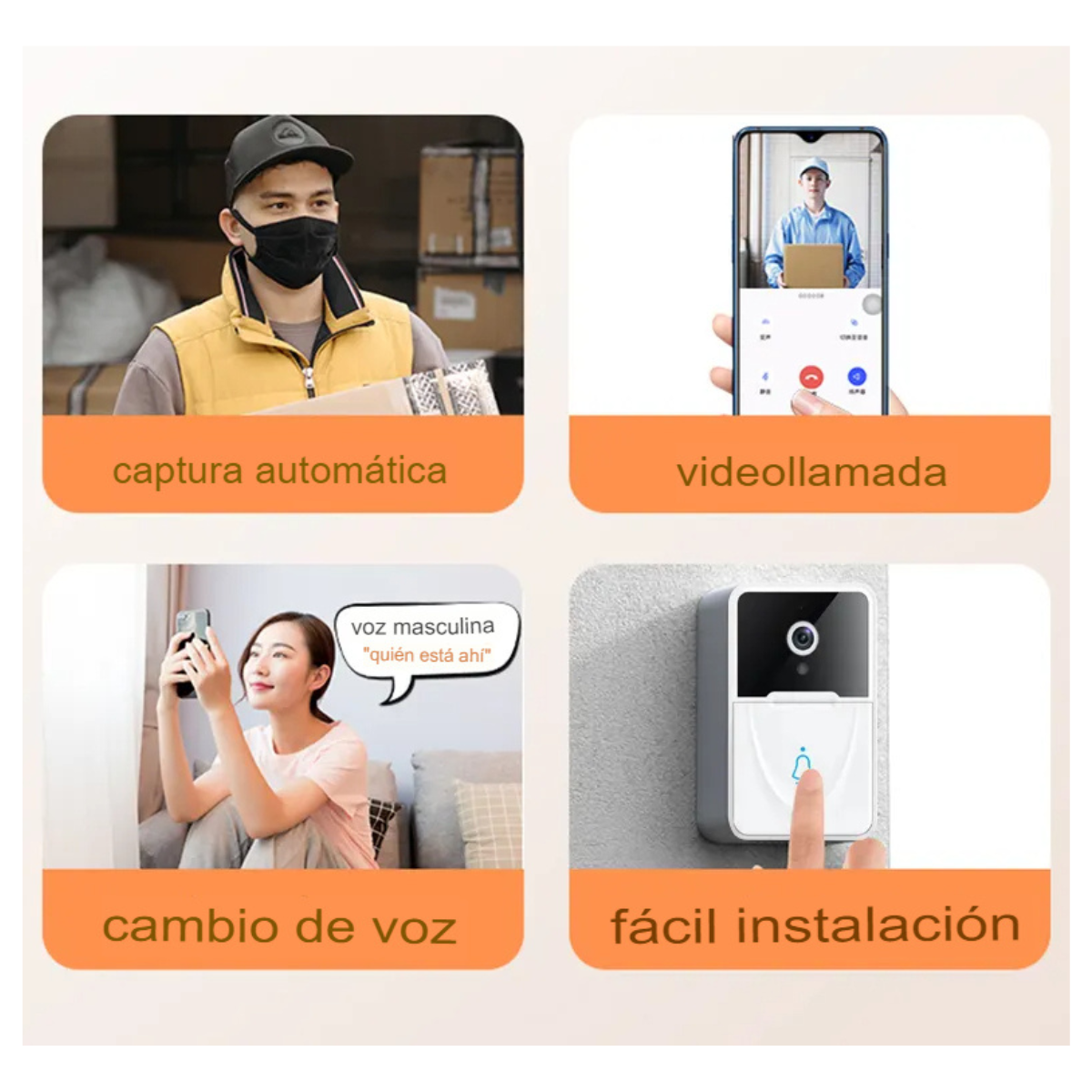 Visor Inteligente de Puertas con Cámara