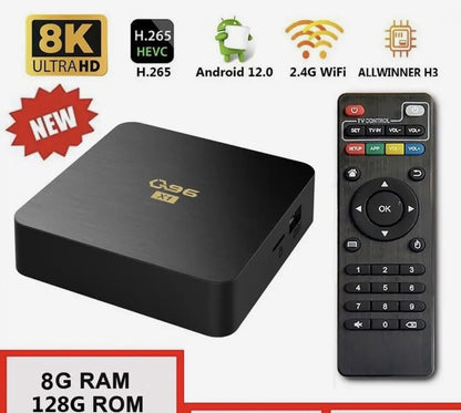 Dispositivo Inteligente Q96 TV Box 4K