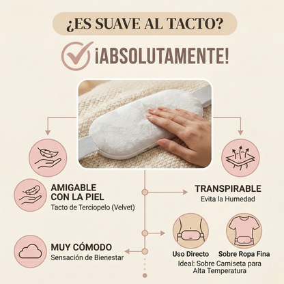 Cinturon Menstrual Masajeador Vientre