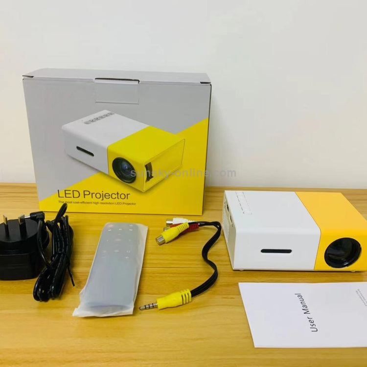 Mini Proyector LED Portátil: Tu Cine en Casa de 80"