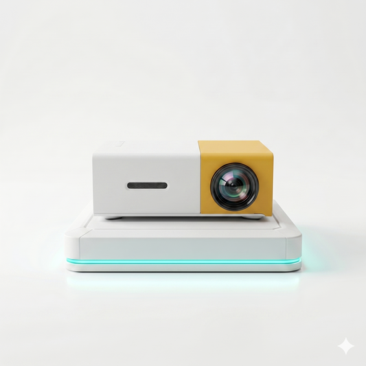 Mini Proyector LED Portátil: Tu Cine en Casa de 80"