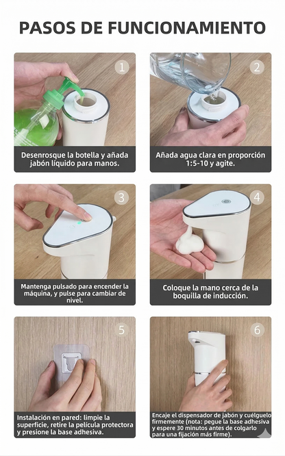 Dispensador Automático De Jabón Sensor