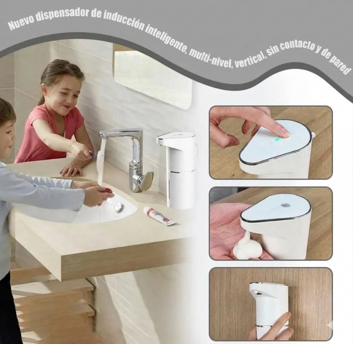 Dispensador Automático De Jabón Sensor