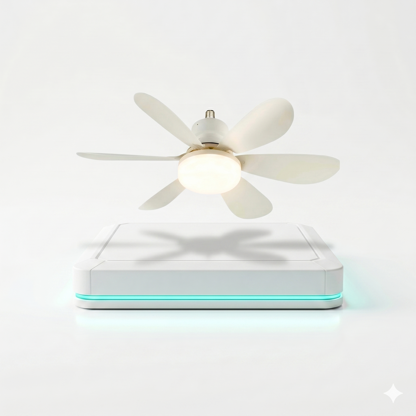 Ampolleta LED + Ventilador de Techo