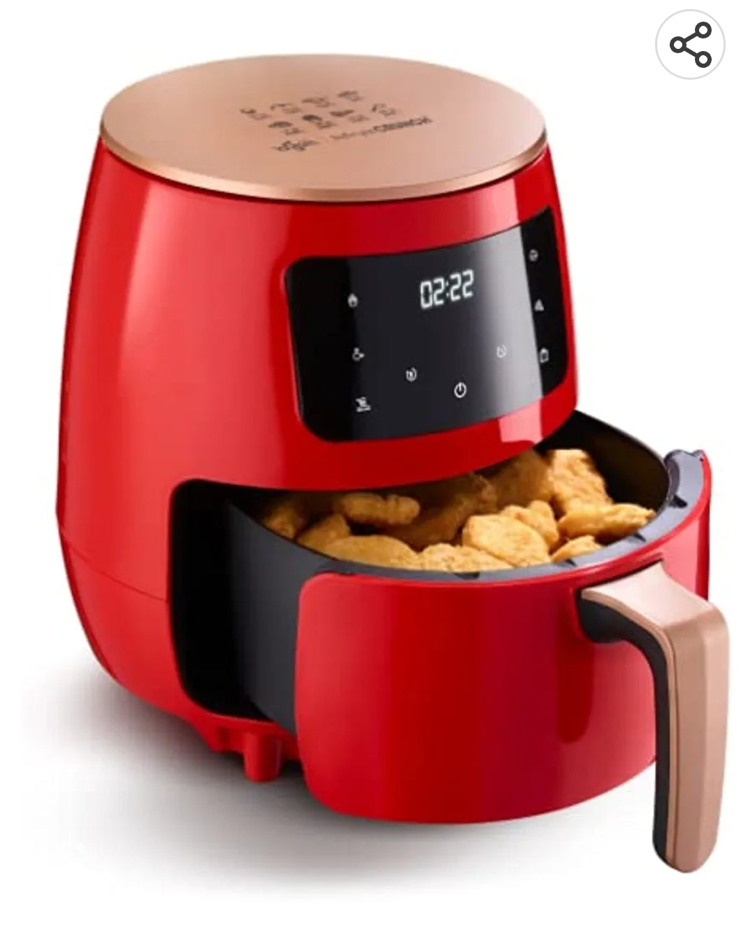 FREIDORA DE AIRE HORNO INTELIGENTE 4.5LT